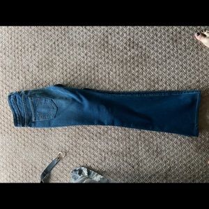 True Religion Flare Bottom Jeans.